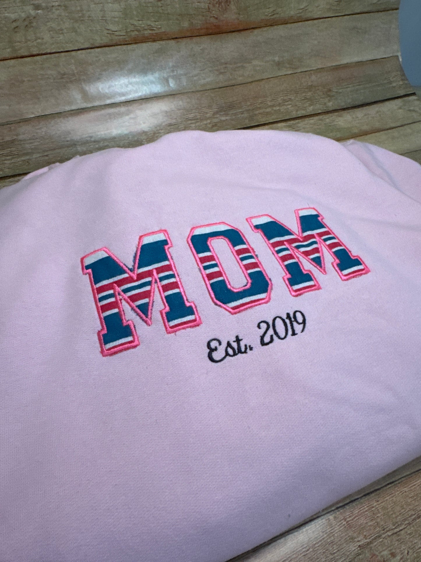 Custom Baby Blanket Mom Sweatshirt