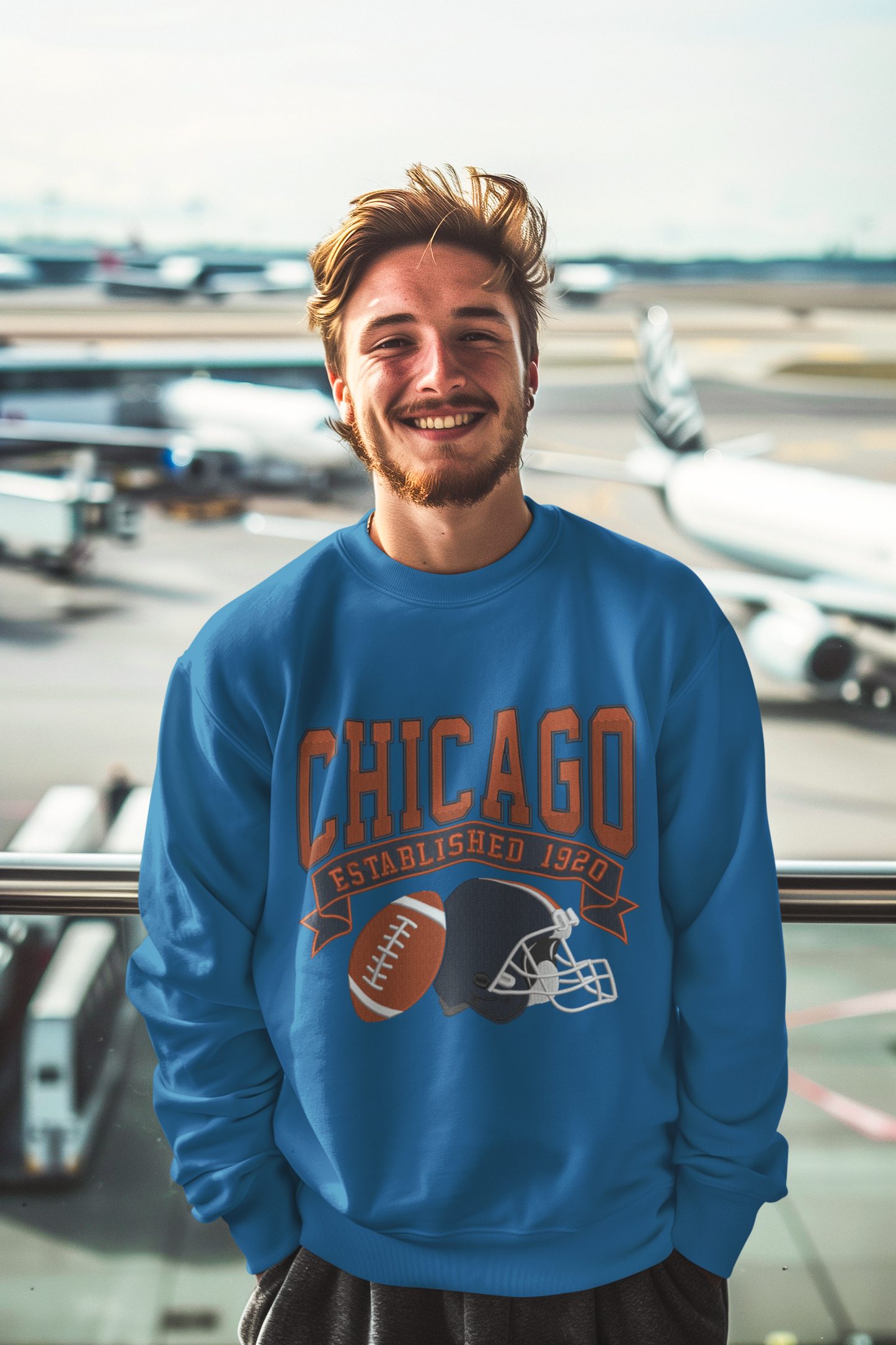 Professional Football Embroidery - Chicago