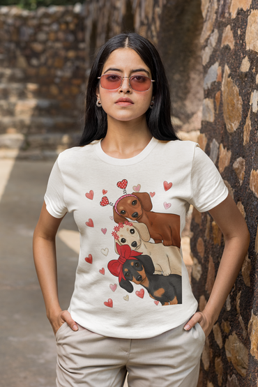 Valentine Dachshund Shirt