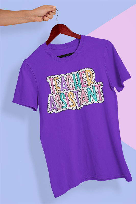 Teacher Assistant Short Sleeve T-Shirt