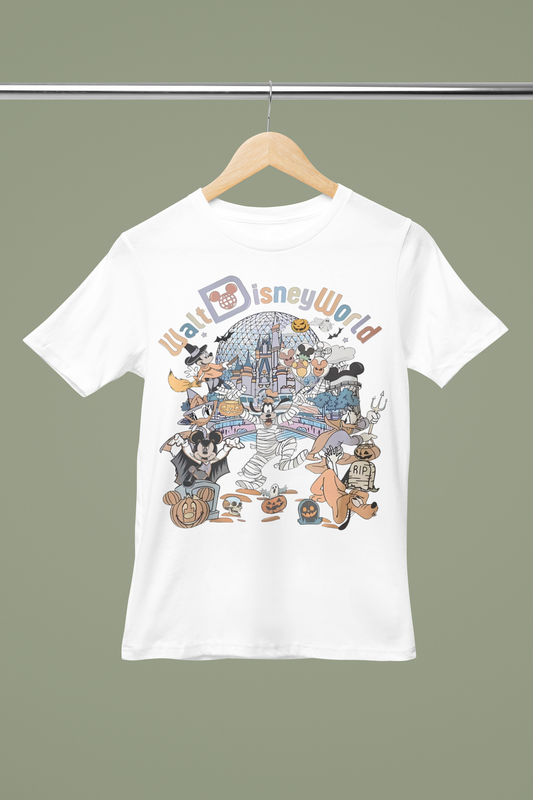 Retro Disney World Halloween Shirt