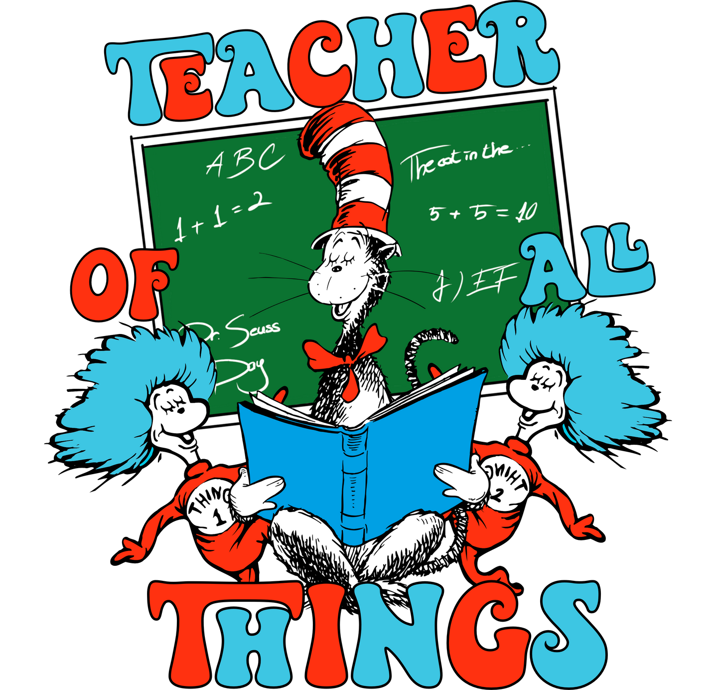 Read Across America Shirt -Teacher of All Things