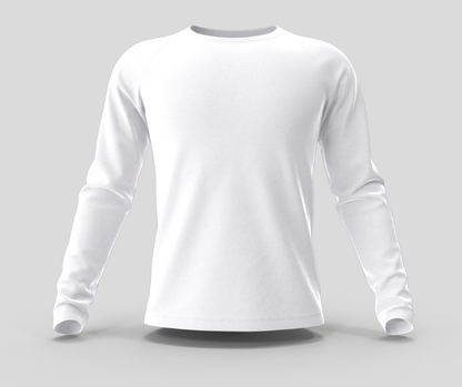 Custom DTF Printed Long Sleeve Shirt (Front and Back)