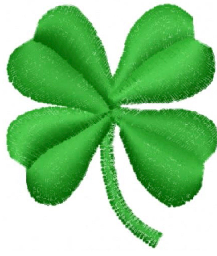 Shamrock Embroidered Design