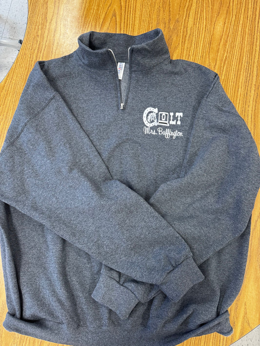 COLT Quarter Zip Fleece Sweatshirt