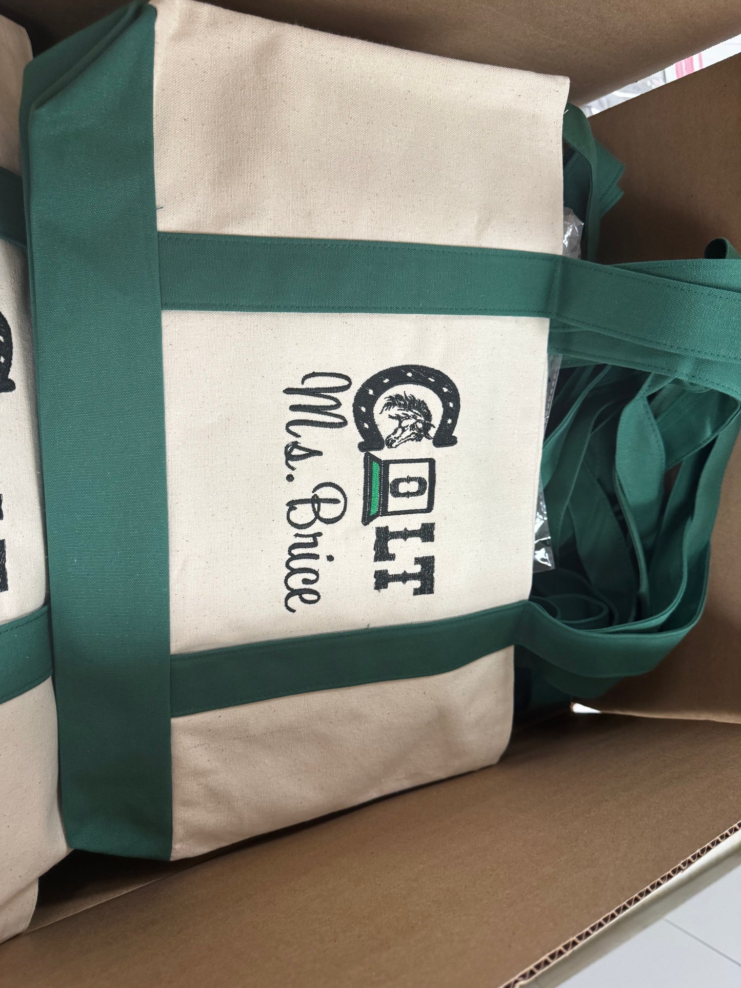 Customized School Tote Bag