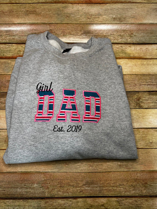 Custom Baby Blanket Dad Sweatshirt