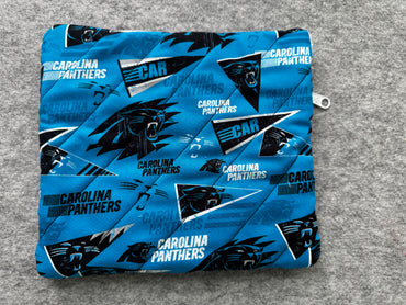 Quilted Pouch - Panthers