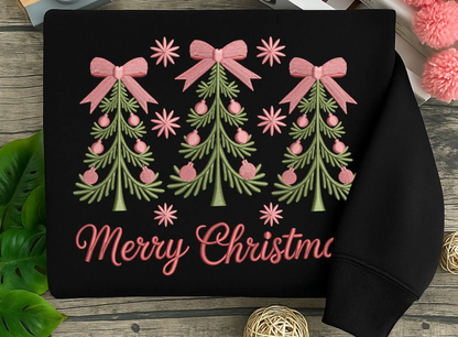 Full Stitch Embroidery - Christmas Trees