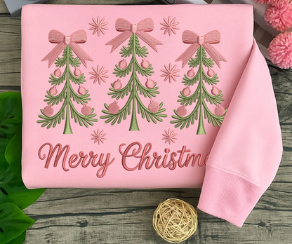Full Stitch Embroidery - Christmas Trees