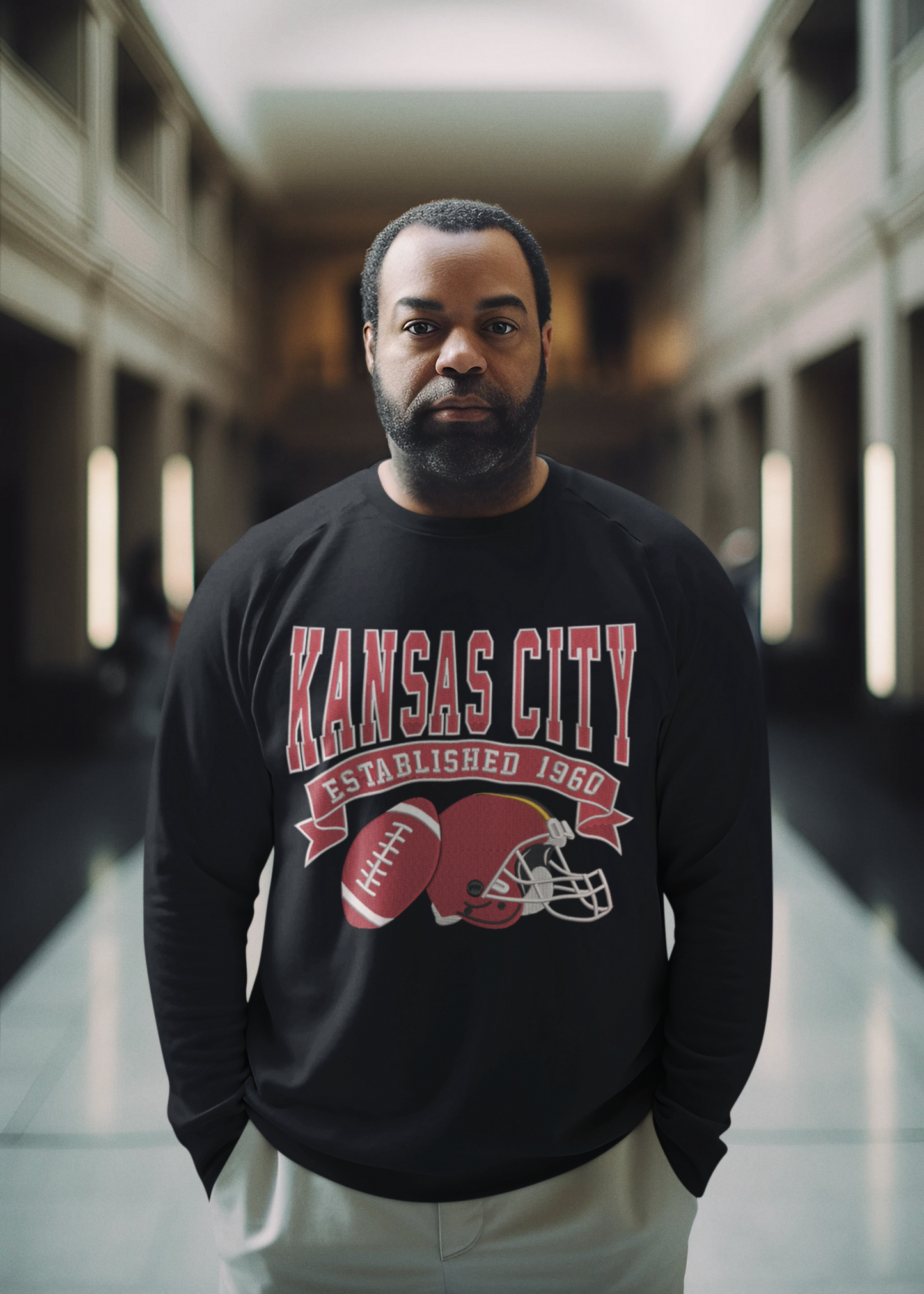 Professional Football Embroidery - Kansas City