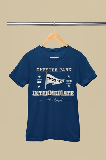 Chester Park Intermediate Pennant Customized