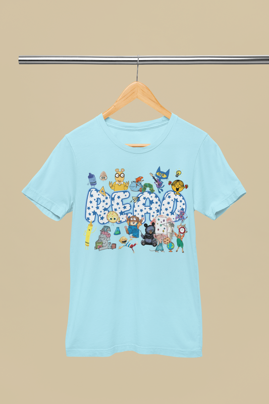READ with characters - Blue (Kid Size)