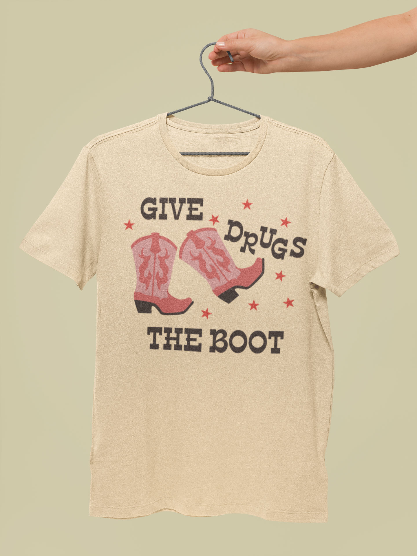 Western Theme Red Ribbon Week Shirt