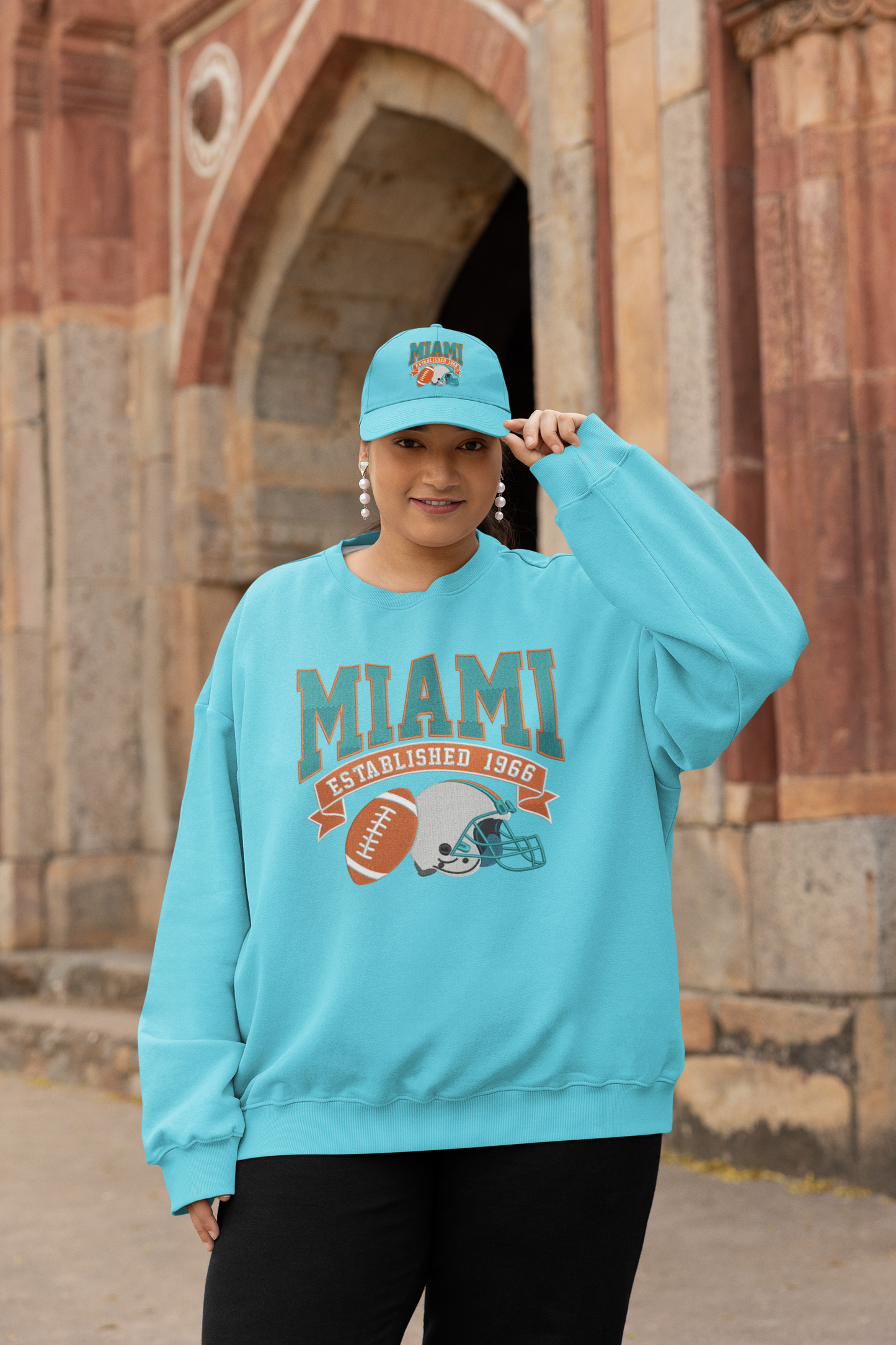 Professional Football Embroidery - Miami