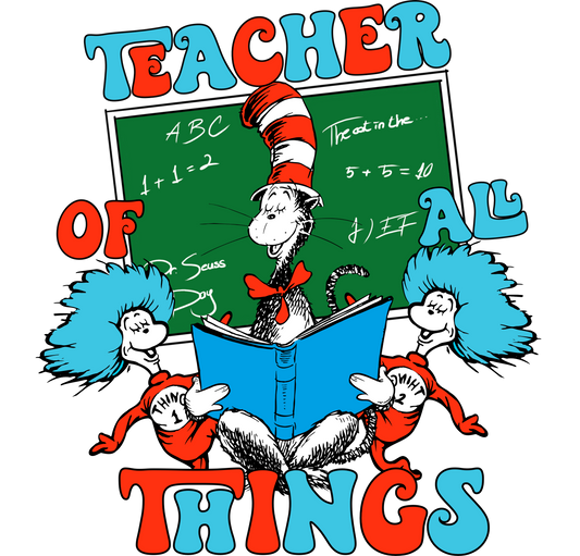 Read Across America Shirt -Teacher of All Things