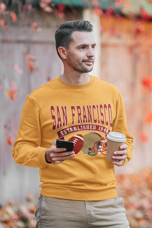 Professional Football Embroidery - San Francisco